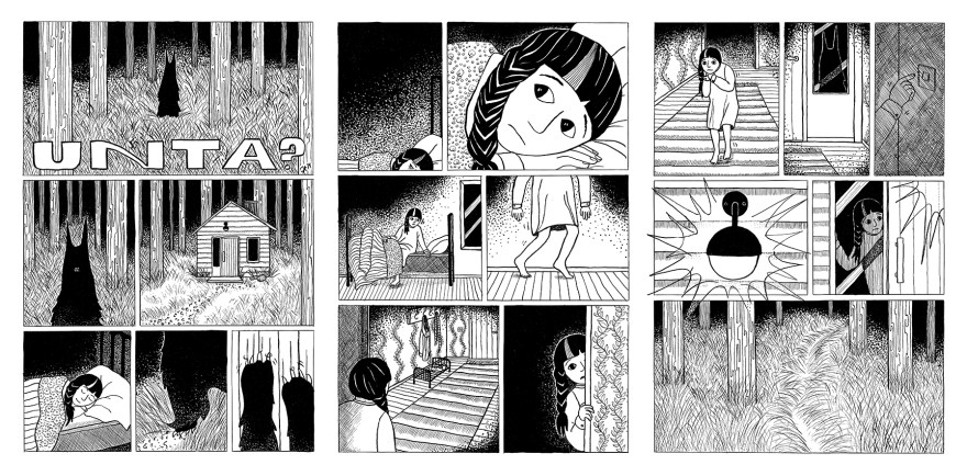 Unta_sarjakuvakertomus_iristanttu_2013